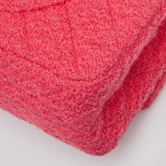 Chanel Light Pink 2.55 Reissue Quilted Tweed 225 Flap Bag - Picture 4 of 12